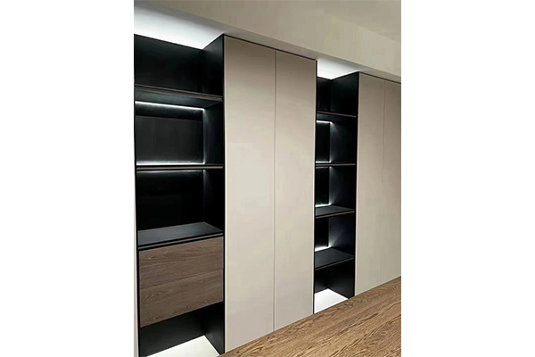 How does a whole-house customized shoe cabinet maximize the use of home space?